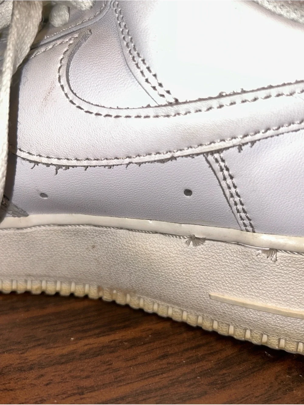 Nike White Low-Top Sneakers